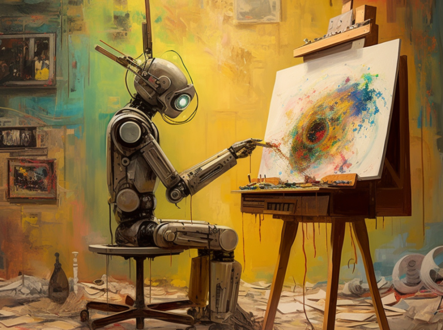 The Intersection of Creativity and Technology: An Overview of AI Art