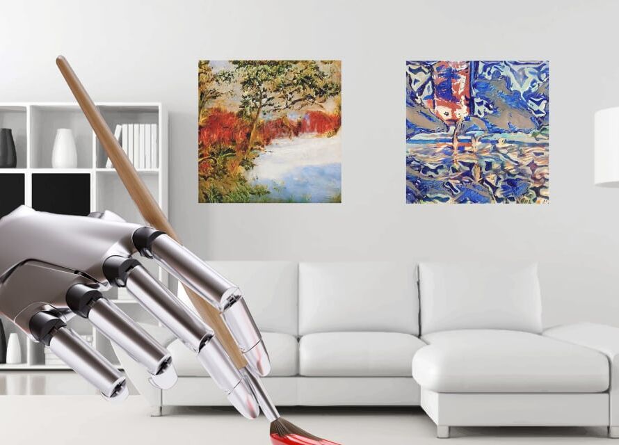 Exploring the Rise of AI Canvas Prints: The Future of Home Decor